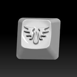 rendu_blood.jpg STL file miniature wargaming keycap #1・3D printer design to download