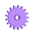 drive gear 1.1 white shaft.stl Day of Week Clock