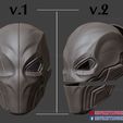 Deathstroke_helmet_3d_print_model-15.jpg Deathstroke Helmet - DC Comics Cosplay Mask