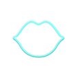 1.png Lips Cookie Cutters  | STL Files