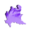 Lombardia.stl Puzzle of Altimetric Italy divided into regions