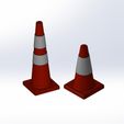 5.jpg TRAFFIC CONE  (2 variants,  high and short cones)