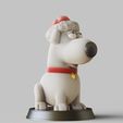 Brian-Family-Guy-.2172.jpg Brian Griffin-Family Guy-dog- Christmas - canine-sitting pose-FANART FIGURINE