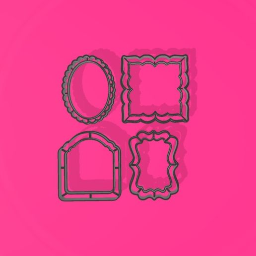 Vintage frames, 65mm cutters