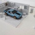 15.jpg 1/64 Hot Wheels Garage Diorama Set