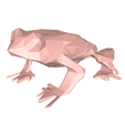model.png Frog low poly no.1
