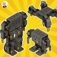 YouMakeRobots-Cults3D-1.png YouMakeRobots 3D Printed Robot Kit for Arduino