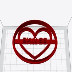 BeMine.jpg Archivo STL Be Mine Valentines Day Love Hearts (Candy/Sweets) Cookie Imprint Cutter for Baking・Modelo imprimible en 3D para descargar