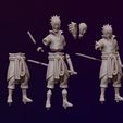 sasuke parts.jpg sasuke with susanoo and aoda 3d print statue - naruto shippuden