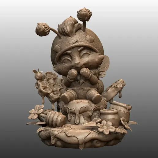 Beemo Teemo Skin – League of Legends 3D Printable STL Model with ...