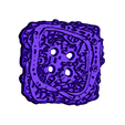 02.stl Бесплатный STL файл Button “Labyrinth1”・План 3D-печати для скачивания, 10mll