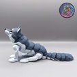 393124823_1125556618802504_4589366204877967423_n-1.jpg Flexi Wolf, Print-in-place, Articulated wolf