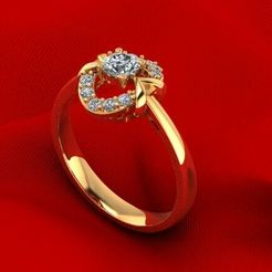 885.jpg Solitaire Diamond Ring E32
