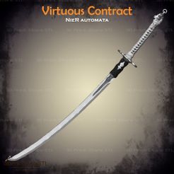 1.jpg Virtuous Contract Sword From Nier Reincarnationr - Fan Art 3D print model
