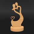 Shapr-Image-2023-12-30-195313.png Man Woman Kiss Sculpture, Love Statue, Forever Love Couple In Love, Eternal dance