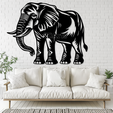 Elephantx.png Elephant 2D Wall Art/Window Art