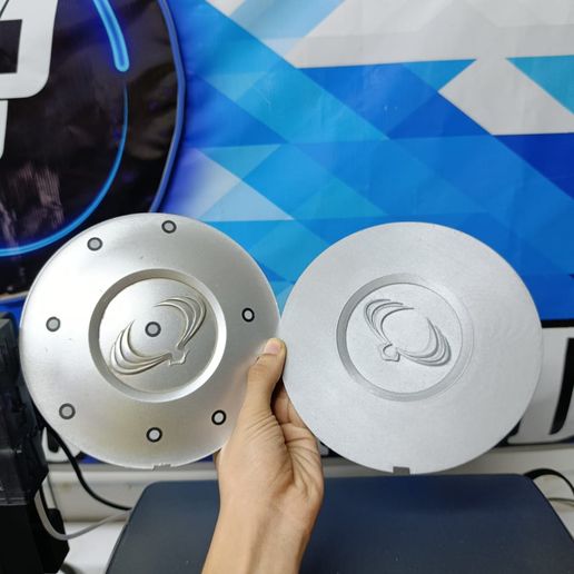 SsangYong Compatible Center Rim Cap - 3D Scanned STL File - Precise Fit