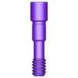 Screw Short Neodent CM - Vladyslav Pereverzyev.stl Compatible Components for Neodent CM (Screw, TiBase, Analog) - 3D Print
