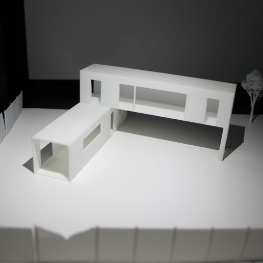 maison container 3D model preview