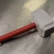 20210421_093149.jpg Hammer Of Thor Key Chain