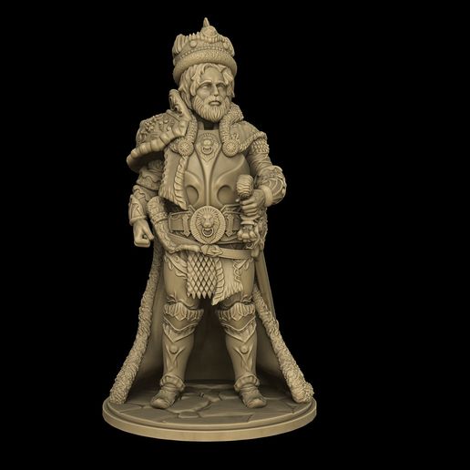 🤴 King・ STL File for 3D printing・Cults