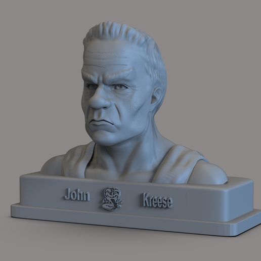 Kreese.132.jpg Cobra Kai John Kreese Bust
