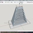cone-final-droit-cotes.jpg Fichier STL gratuit cône pour confectionner un piège sélectif pour frelons asiatiques・Plan pour imprimante 3D à télécharger