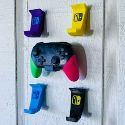 IMG_1804.jpg Nintendo Switch Pro Controller Wall Mount - Multicolor & No Logo