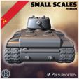 7.jpg KV-1 M1941 (versão em escala reduzida) - Exército soviético WW2 Segunda Guerra Mundial Frente Leste Ostfront RPG Mini Hobby