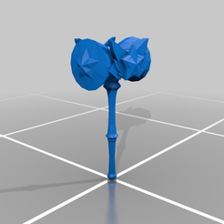 41e279e1a1a2546346b41c0fab895dfe.png Star Guardian Poppy's Hammer 6.5 ft Long 1/1 Scale