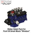 01.png Weber Intake and Stacks in 1/24 for Ford V8 Small Block