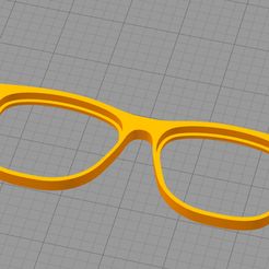 1.jpg STL file lens frame・3D printing idea to download