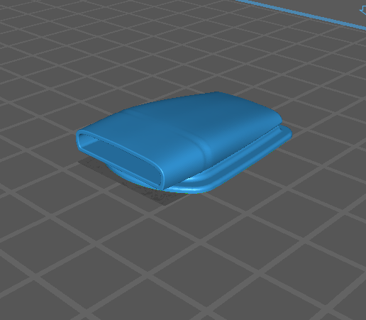 Hornet Style Scoop - STL File for Scale Models and Dioramas
