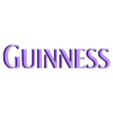 Font part.STL Guinness harp display
