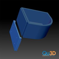 STL-00062-Eck-Wassernapf-Anschlag_Links_Function.jpg STL file The dog water bowl (with stop left) hanging・3D printer design to download