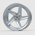 ST6.png Versetzter Felgensatz - Forgiato Schmiederäder "G Code" - Echte Felgen für Scale Modellautos (STL FILES - MIT UND OHNE NABEN)