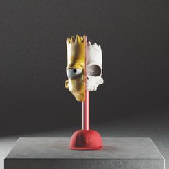 BART1.jpg Bart Skull