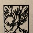 Goku-1.jpg Dragon Ball: Goku super sayan - Framed lithograph