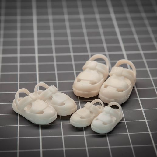 Сандали для девочки миниатюра / Miniature Girl Sandals