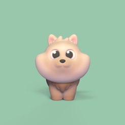 LittleCuteCat1.png 3D file Little Cute Cat・3D print object to download