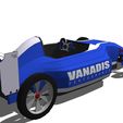 4.jpg CAR SPEC PEDAL CAR CAR LOW POLY CAR HATCHBACK WHEELS CAR PRESCHOOL CHILD KIDS WHEEL 3D