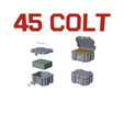 COL_31_45colt_20a.png AMMO BOX 45 Colt AMMUNITION STORAGE 45colt CRATE ORGANIZER