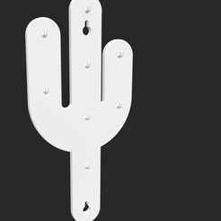 Captura-de-ecrã-2021-02-20,-às-20.00.39.png Free STL file Cactus Key-holder・3D printer model to download