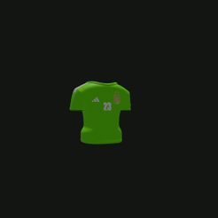 STL file MATT 3D T-SHIRT ANGEL DI MARIA・3D printable model to download・Cults