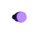 Spherical short  flat.stl Les panaches des petits moteurs de vaisseaux spatiaux
