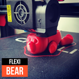 FLEXI BEAR.png Free STL file flexi bear・3D printing design to download