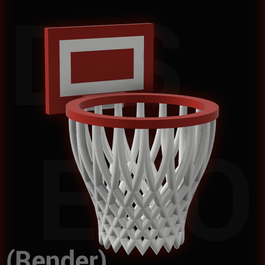 🏀 Mini Basketball hoop multicolor print・ STL File for 3D printing・Cults