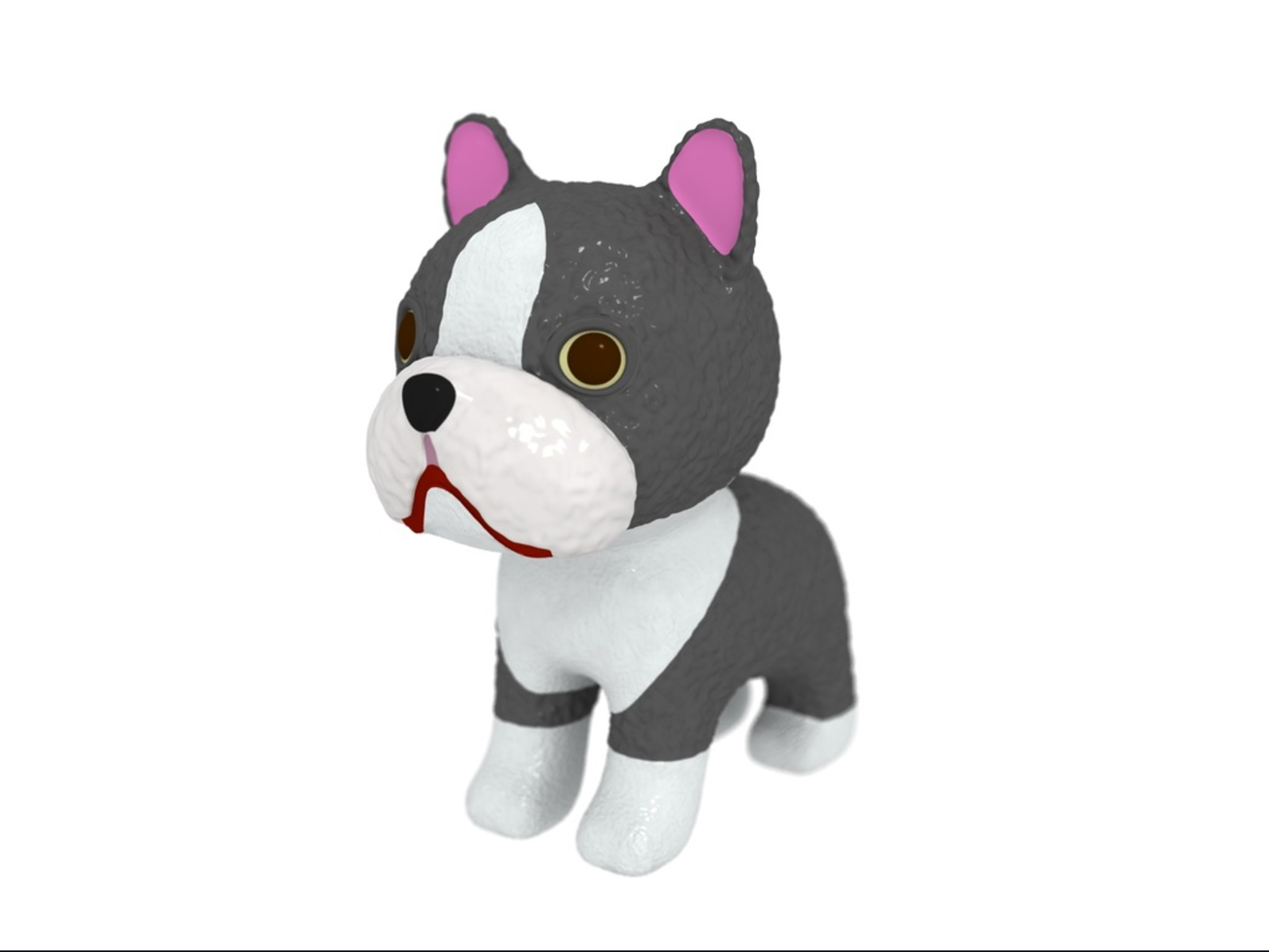 Boston Terrier Free STL 3D Printing 3D model Fichier 3D.png Download free STL file Boston terrier • Template to 3D print, bs3