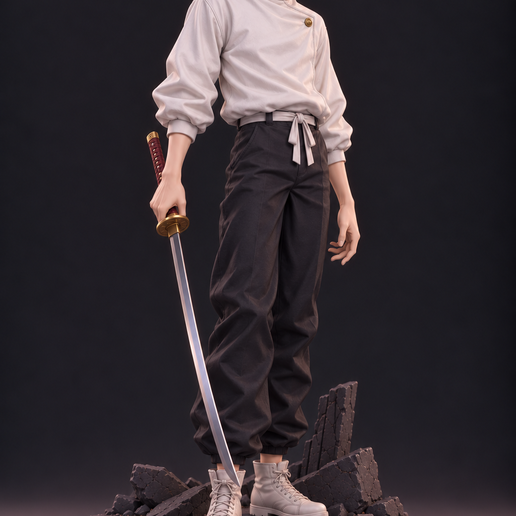 Yuta Okkotsu – Jujutsu Kaisen | Multi-Parts 3D Printable