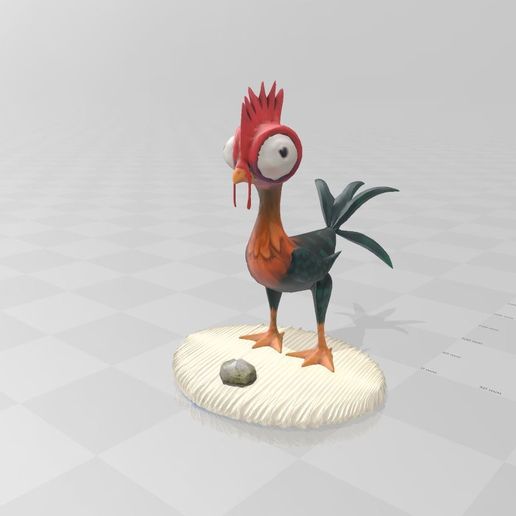 HeiHei Vaiana 3D model